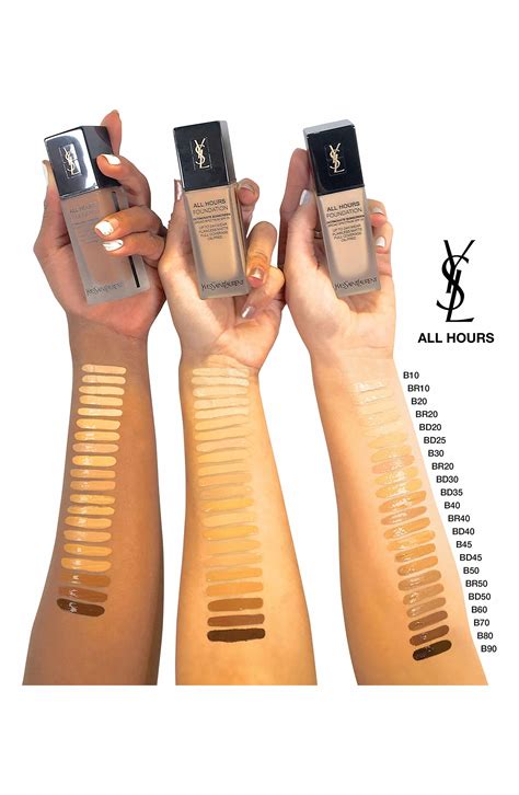 fond de teint yves saint laurent all hours|ysl matte foundation.